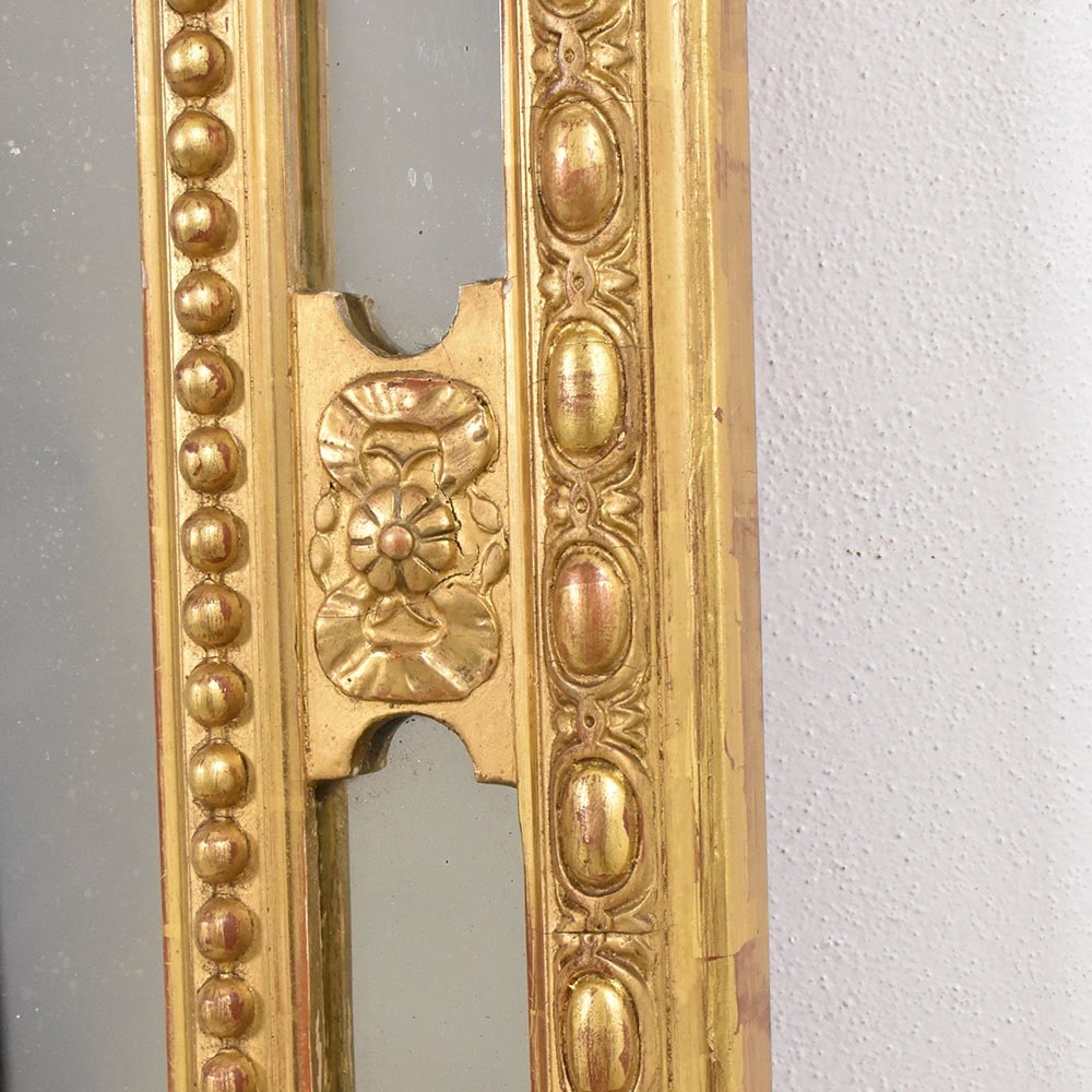 SPCP 146 1a antique louis philippe mirror antique wall gold  mirror XIX century.jpg